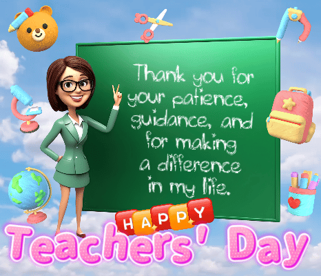 My Happy Teachers’ Day Greetings.
