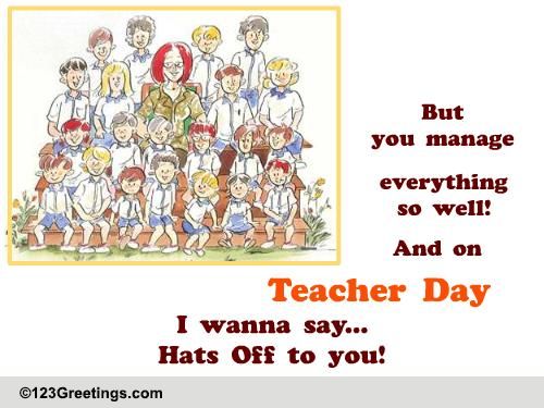 Hats Off To You!