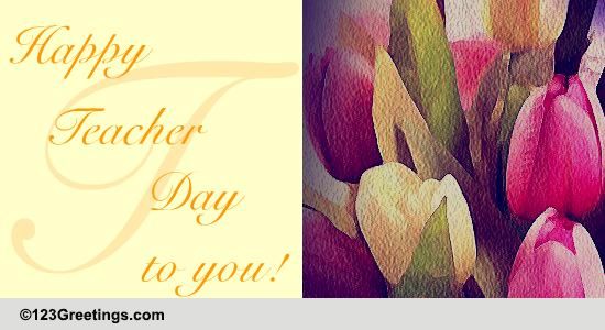 Happy Teacher Day!