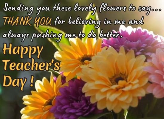 Teachers Day Thank You Wishes.