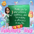 My Happy Teachers’ Day Greetings.