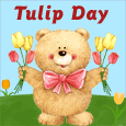 A Cute Wish On Tulip Day.