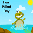 Turtle Splashing Fun...