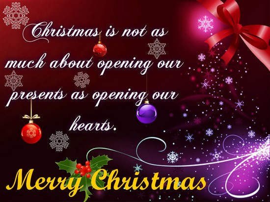 Open Your Heart. Free Advent Ecards, Greeting Cards 