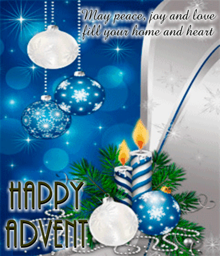 Advent Wishes Ecard.