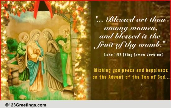 Advent Of The Son Of God!