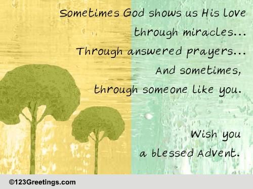 God's Love...