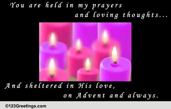 Held In Prayers And Thoughts...