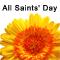 All Saints' Day Blessings...