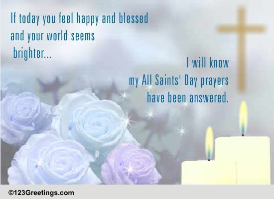 You Feel Happy & Blessed...