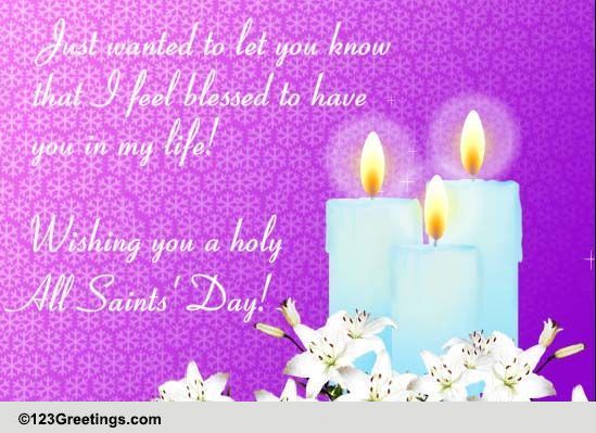 Blessed To Have You...