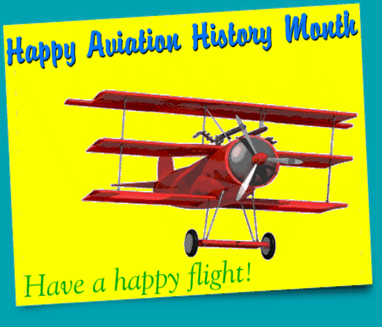A Nice Aviation Month Card For You.