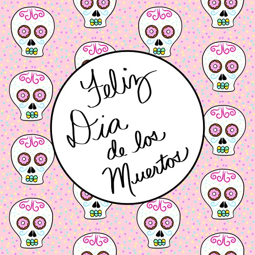 Dia De Los Muertos Sugar Skulls.