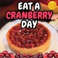 Have A Blast On Eat A Cranberry Day!