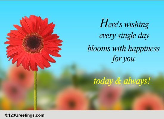 Happiness For You... Free November Flowers eCards, Greeting Cards | 123 ...