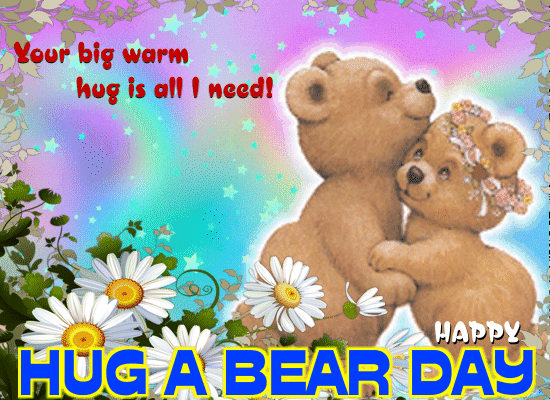 A Big Warm Hug Is All I Need!