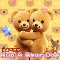 Love To Hug Each Other Beary Much.hug a bear day and have fun.