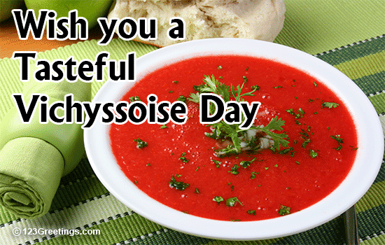 Vichyssoise Day Fun ecard.