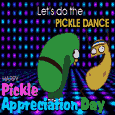 A Pickle Dance Card For You.