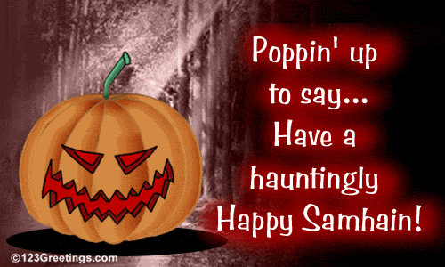 Hauntingly Happy Samhain!
