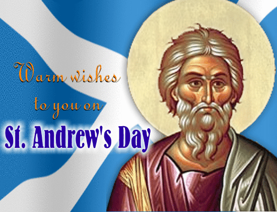 A Warm Wish Card On St. Andrew’s Day.
