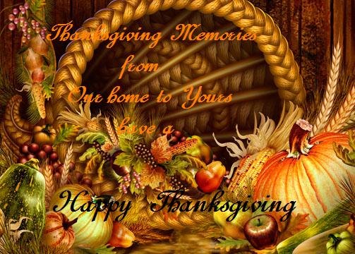 Thanksgiving Memories. Free Family eCards, Greeting Cards | 123 Greetings