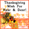 Plentiful Thanksgiving!