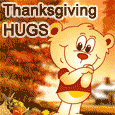 Thanksgiving Teddy Hugs!