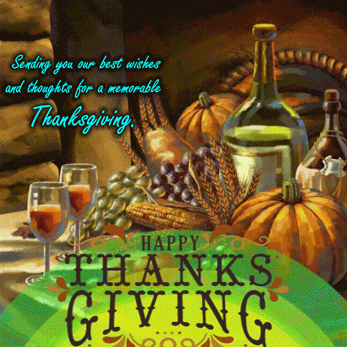 Best Wishes For Thanksgiving.
