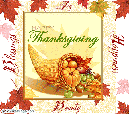 Happiness & Blessings On Thanksgiving!