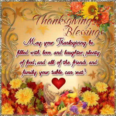 A Thanksgiving Blessing For You! Free Friends eCards, Greeting Cards ...