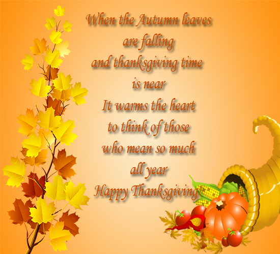 Thanksgiving & Wishes...