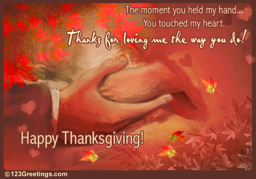 Thank Your Sweetheart On Thanksgiving!