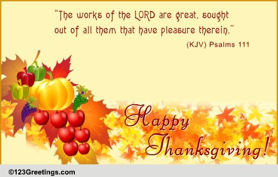 A Heart-felt Thanksgiving Prayer! Free Prayers eCards, Greeting Cards ...