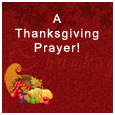 A Thanksgiving Prayer Card!