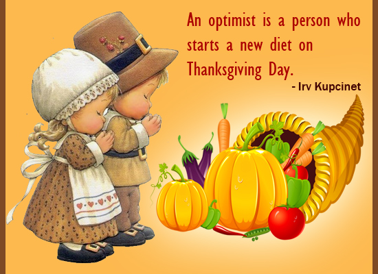 An Optimist Person Starts New Diet...