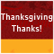 A Thanksgiving Thank You Card!
