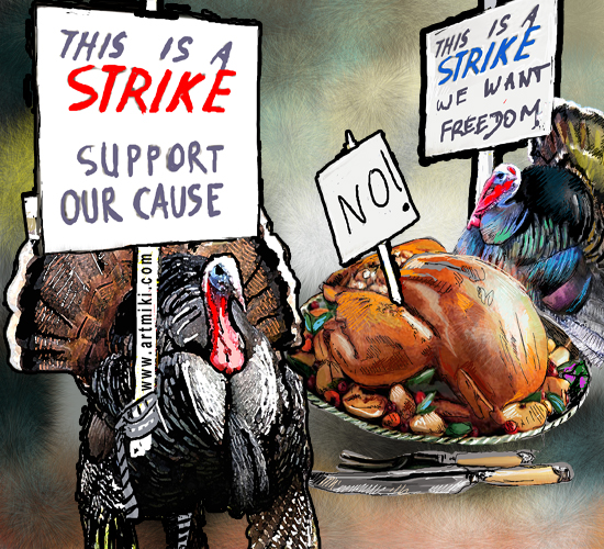 Thanksgiving Strike.