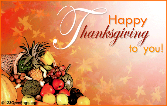 Warm Happy Thanksgiving Day Wishes!