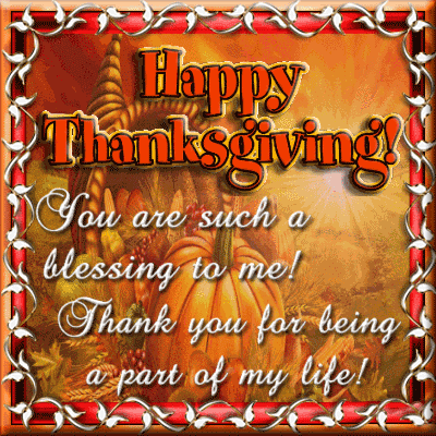 You Are A Thanksgiving Blessing.