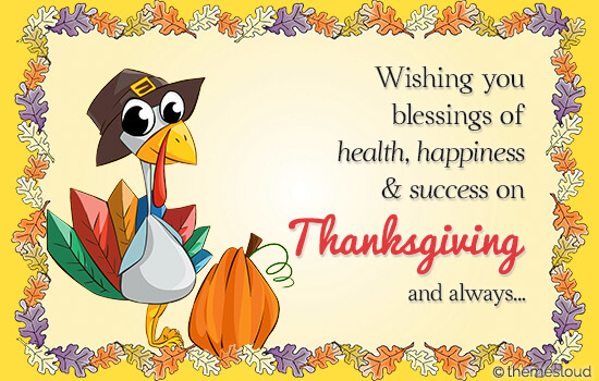 Blessings Of Thanksgiving Day...