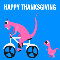 Happy Thanksgiving Dinosaur.