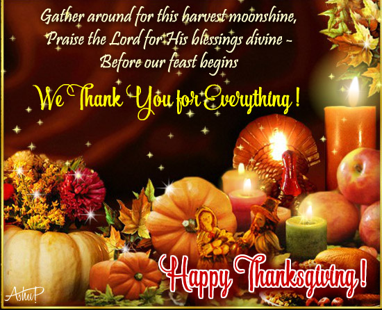 Happy & Blessed Thanksgiving! Free Happy Thanksgiving eCards | 123 ...