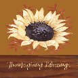 Thanksgiving Religious Sunflower.