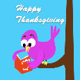 Happy Thanksgiving Bird