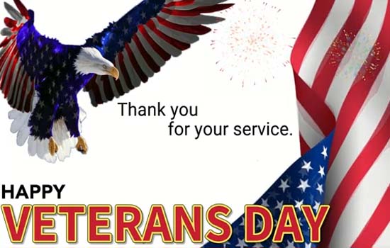 Thanks For Your Services. Free Veterans Day eCards, Greeting Cards ...