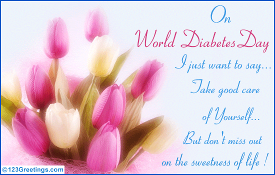 On World Diabetes Day...