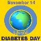 November 14, World Diabetes Day.