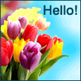 Say 'Hello' With Flowers.