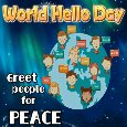 Greet People For Peace.